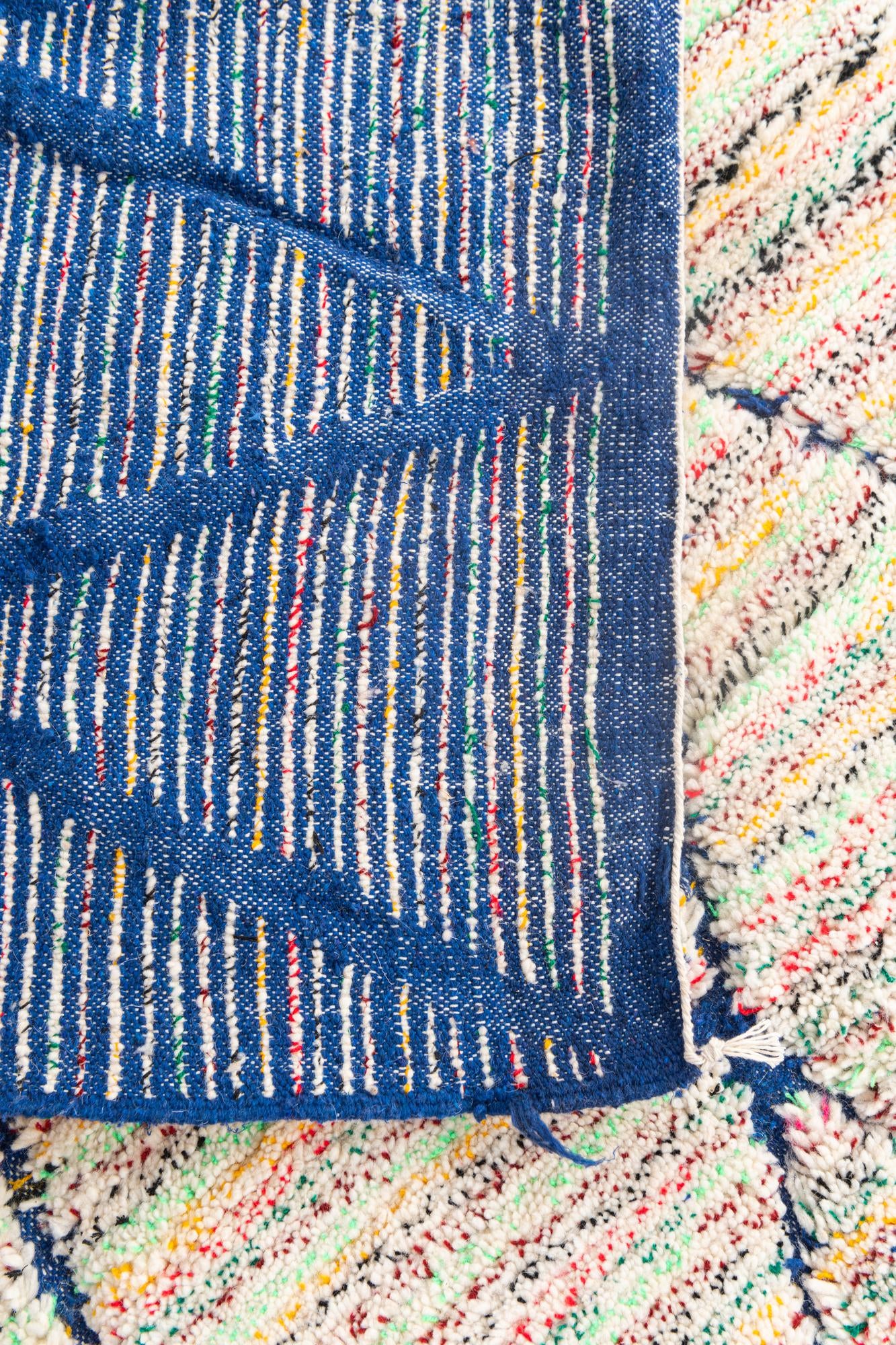 5' 2 x 8' Hand Knotted Moroccan Wool Rug