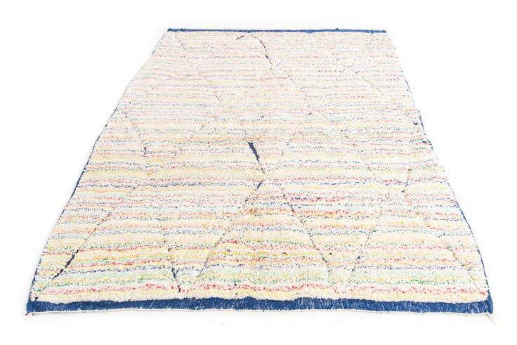 Detail image of 5' 7 x 7' 7 Hand Knotted Moroccan Wool Rug