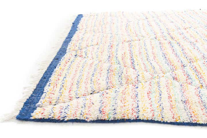 5' 7 x 7' 7 Hand Knotted Moroccan Wool Rug