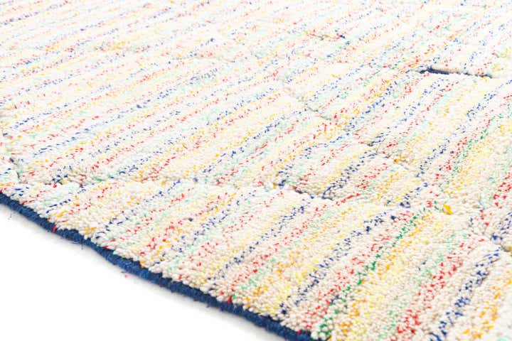 5' 7 x 7' 7 Hand Knotted Moroccan Wool Rug