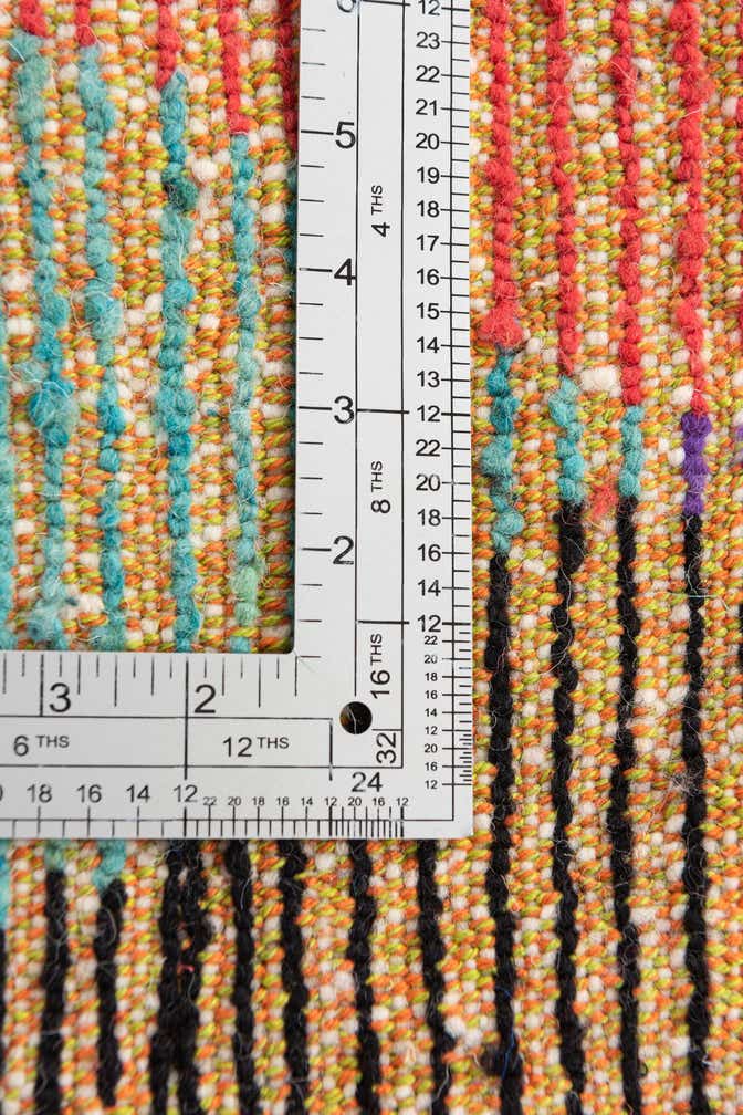 6' 6 x 9' 7 Hand Knotted Moroccan Wool Rug