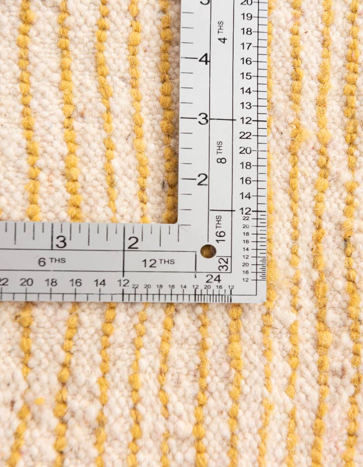 Detail image of 4' 9 x 8'  Hand Knotted Moroccan Wool Rug