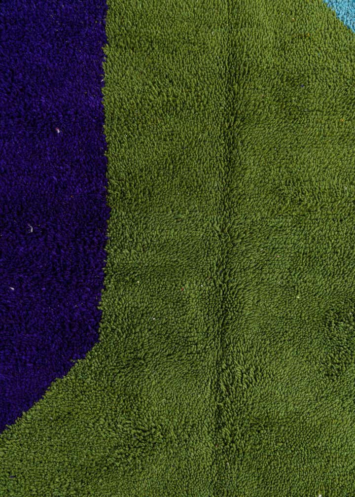 5' 4 x 7' 10 Hand Knotted Moroccan Wool Rug