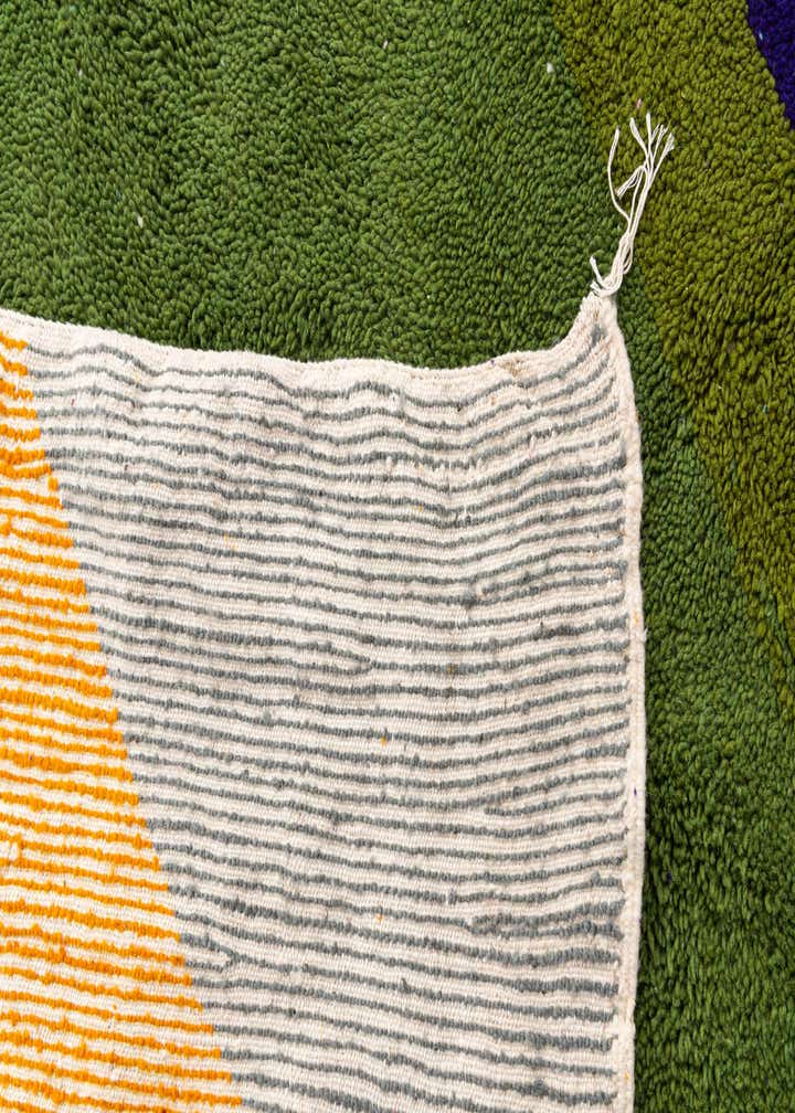 5' 4 x 7' 10 Hand Knotted Moroccan Wool Rug