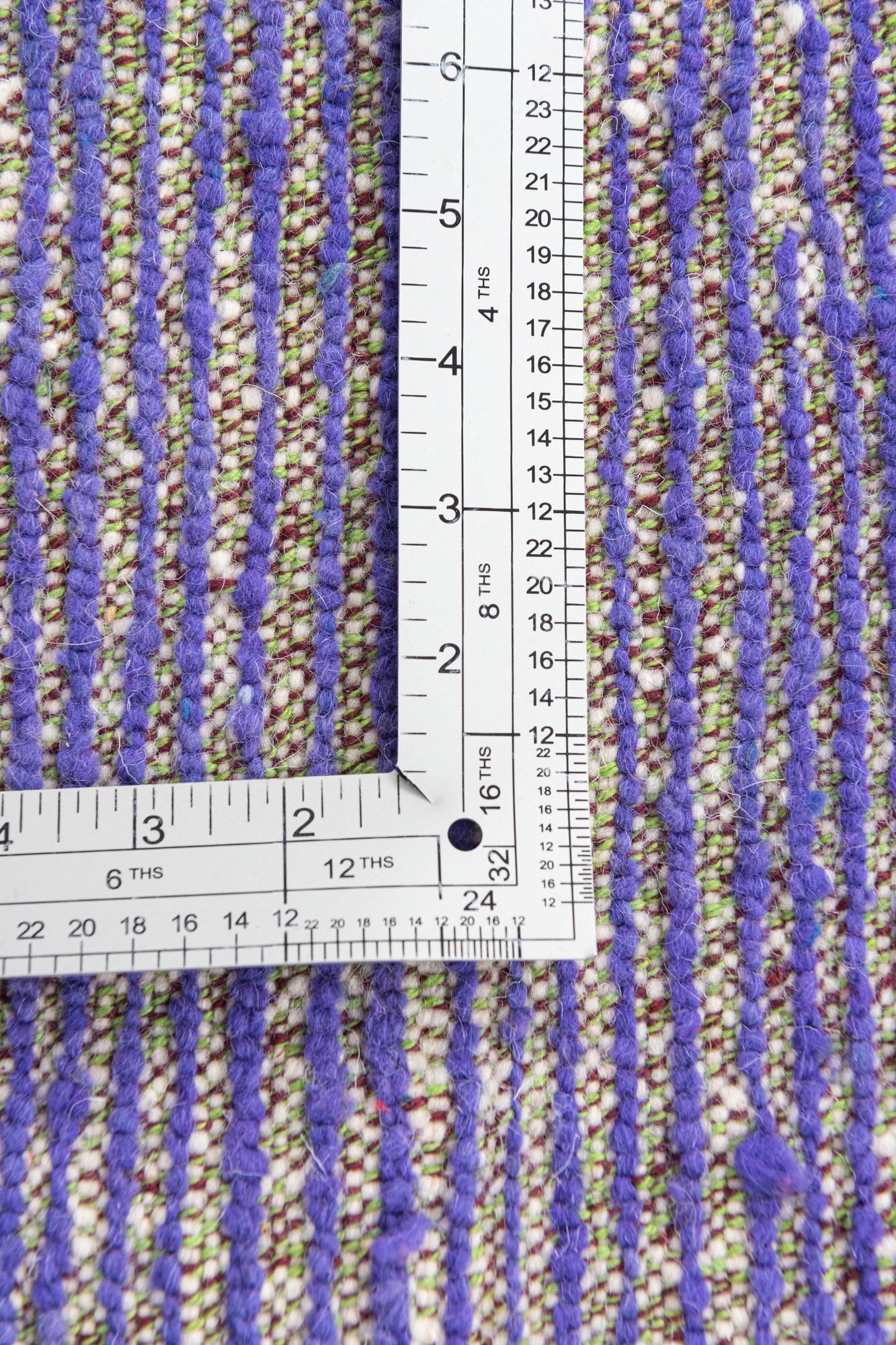5' 7 x 8' Hand Knotted Moroccan Wool Rug