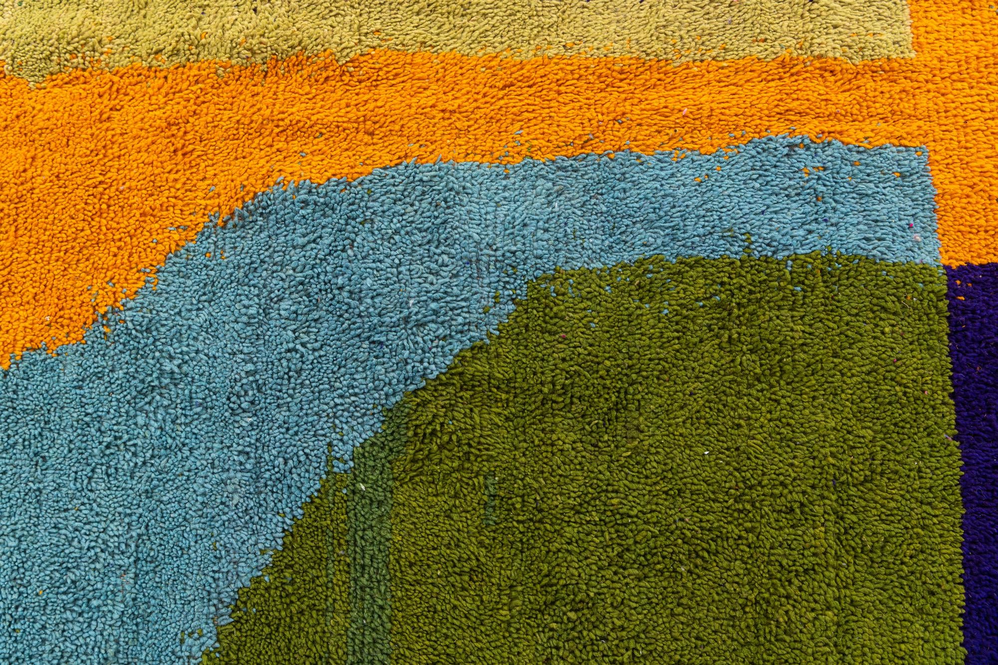 7' 5 x 9' 10 Hand Knotted Moroccan Wool Rug