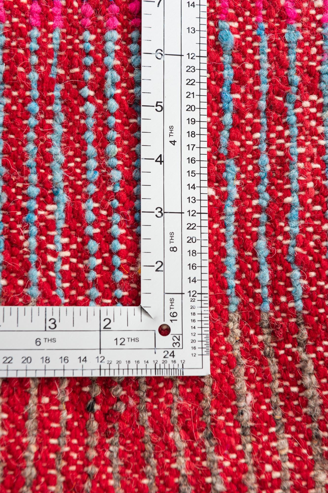 5' 2 x 8' 2 Hand Knotted Moroccan Wool Rug