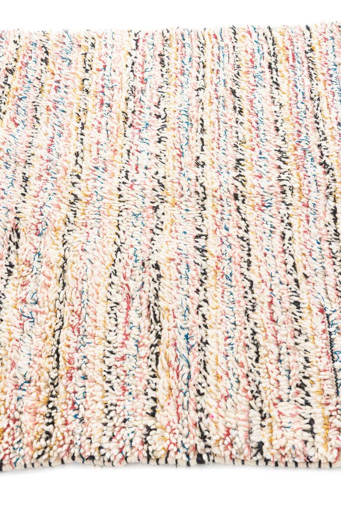 3' 10 x 5' 3 Hand Knotted Moroccan Wool Rug