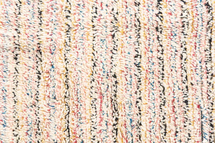 3' 10 x 5' 3 Hand Knotted Moroccan Wool Rug
