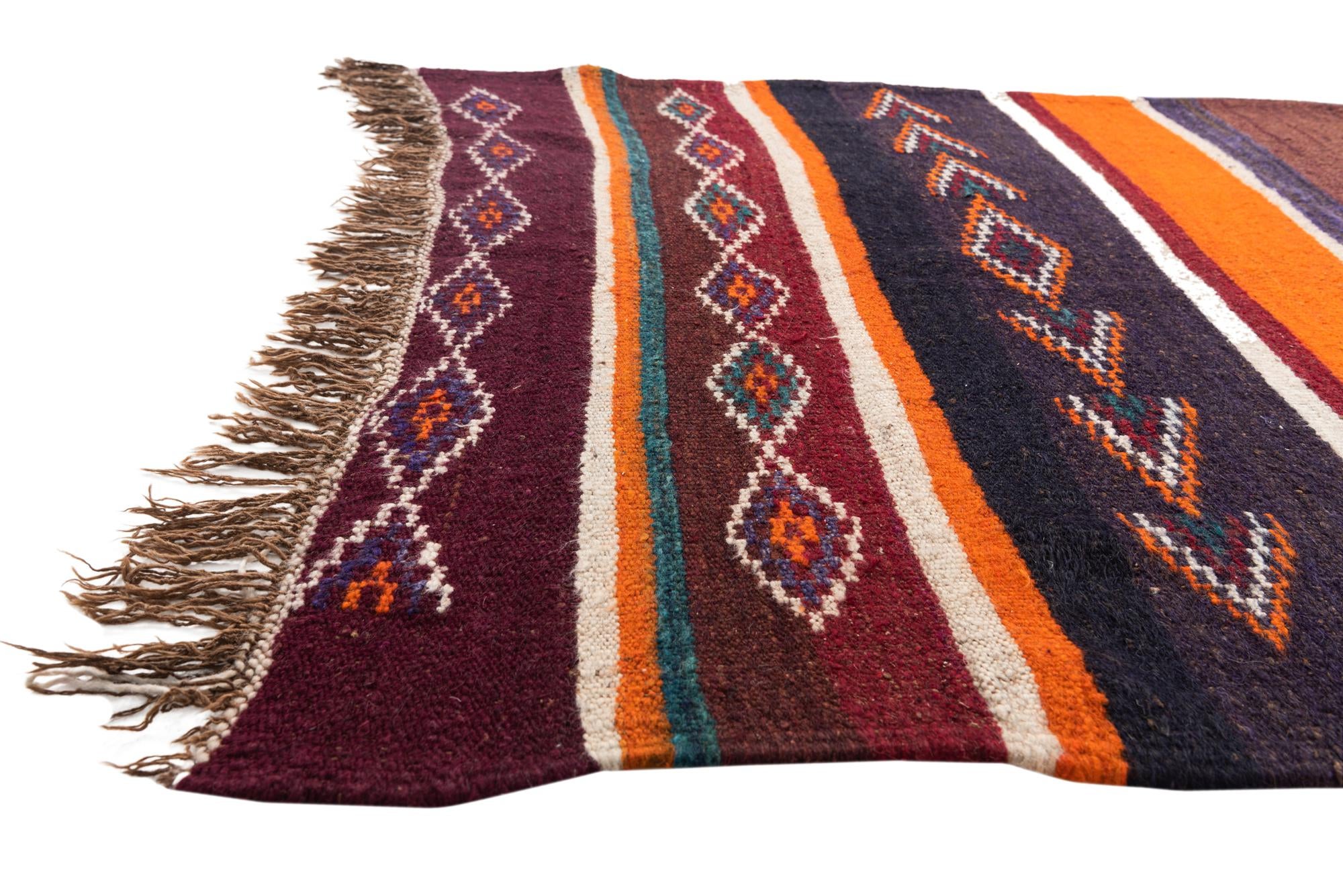 5' x 9' Hand Knotted Moroccan Wool Rug