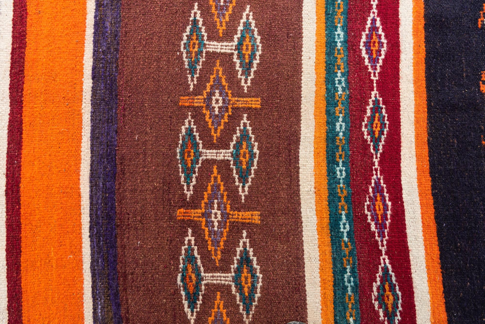 5' x 9' Hand Knotted Moroccan Wool Rug