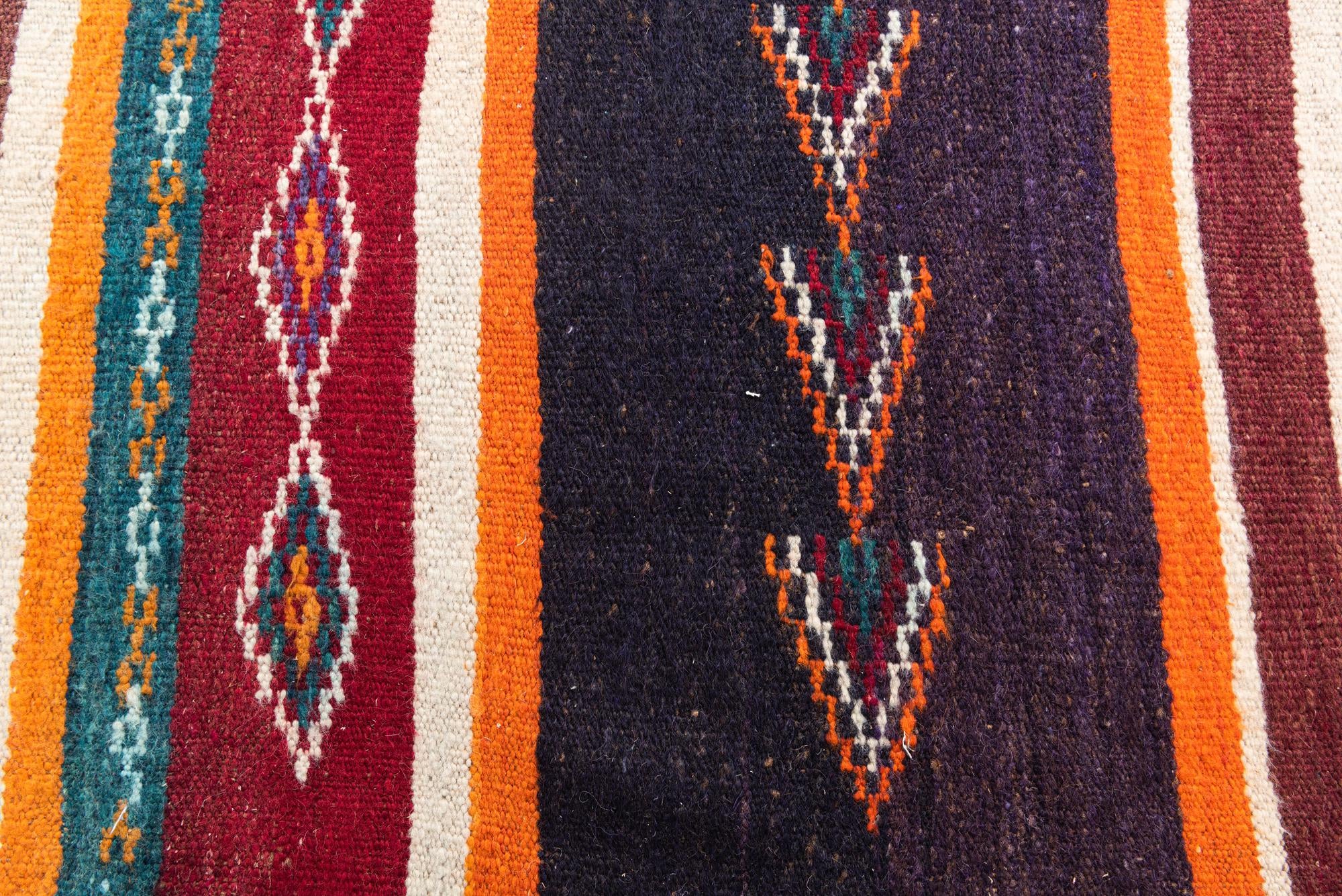 5' x 9' Hand Knotted Moroccan Wool Rug