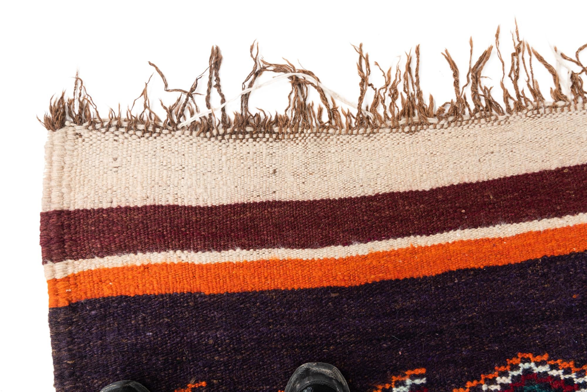 5' x 9' Hand Knotted Moroccan Wool Rug