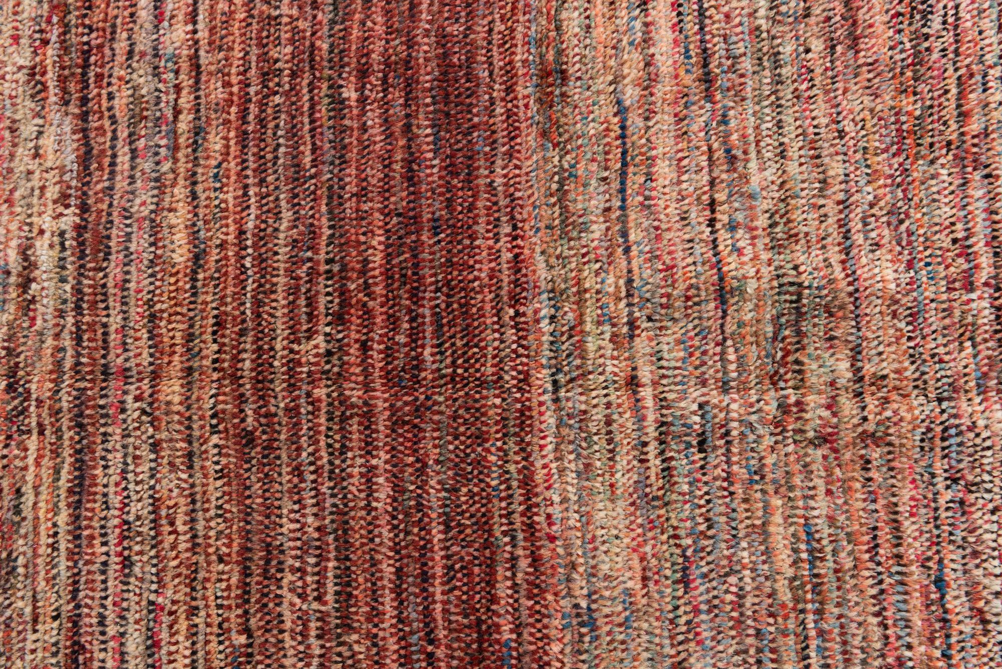 3' 1 x 4' Hand Knotted Moroccan Wool Rug