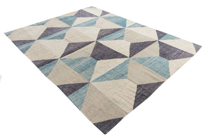 Detail image of 7' 9 x 10' 4 Hand Knotted Moroccan Wool Rug