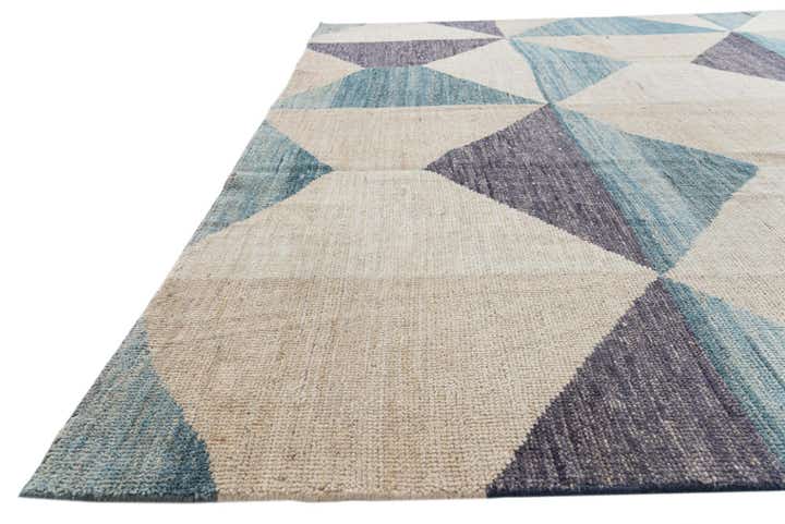 7' 9 x 10' 4 Hand Knotted Moroccan Wool Rug