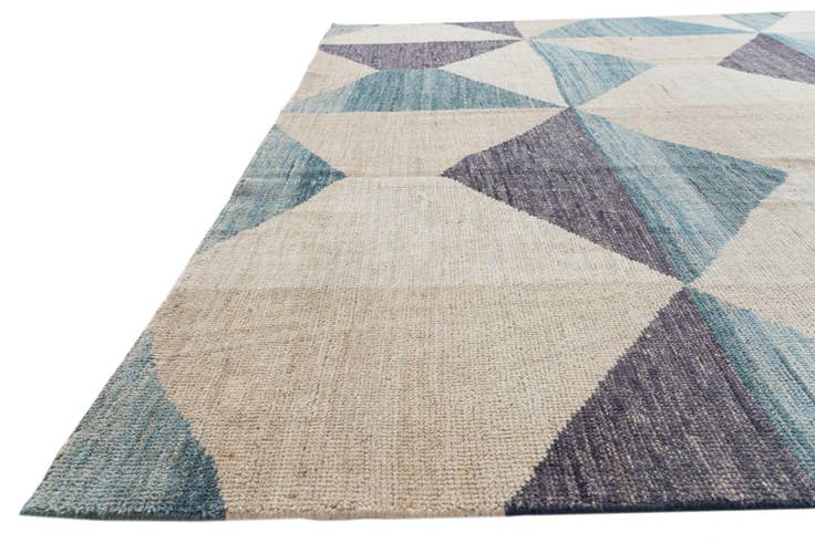 Detail image of 7' 9 x 10' 4 Hand Knotted Moroccan Wool Rug