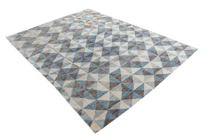 8' 9 x 11' 10 Hand Knotted Moroccan Wool Rug