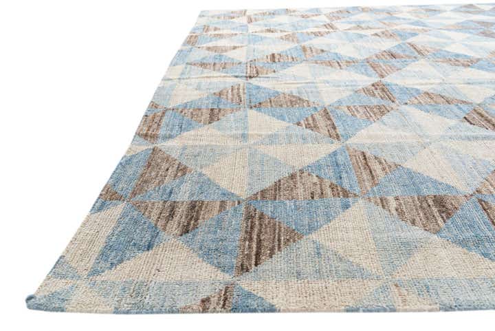 8' 9 x 11' 10 Hand Knotted Moroccan Wool Rug