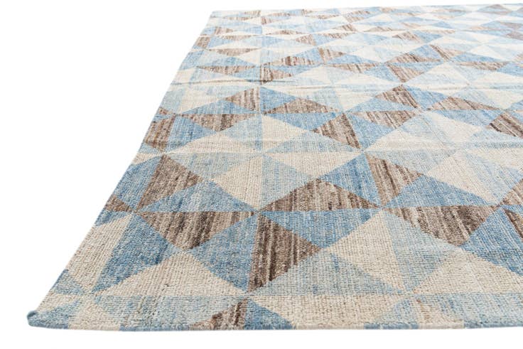 Detail image of 8' 9 x 11' 10 Hand Knotted Moroccan Wool Rug