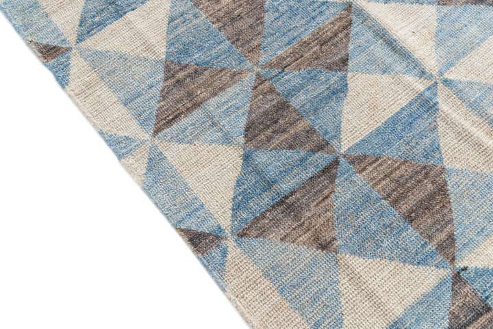 8' 9 x 11' 10 Hand Knotted Moroccan Wool Rug