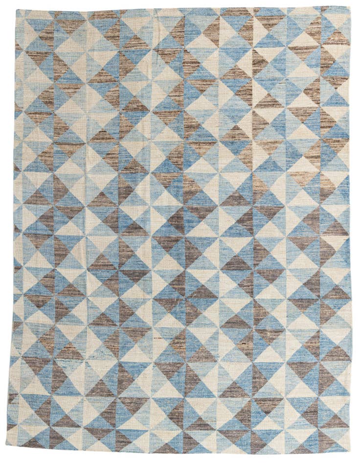 Detail image of 8' 9 x 11' 10 Hand Knotted Moroccan Wool Rug