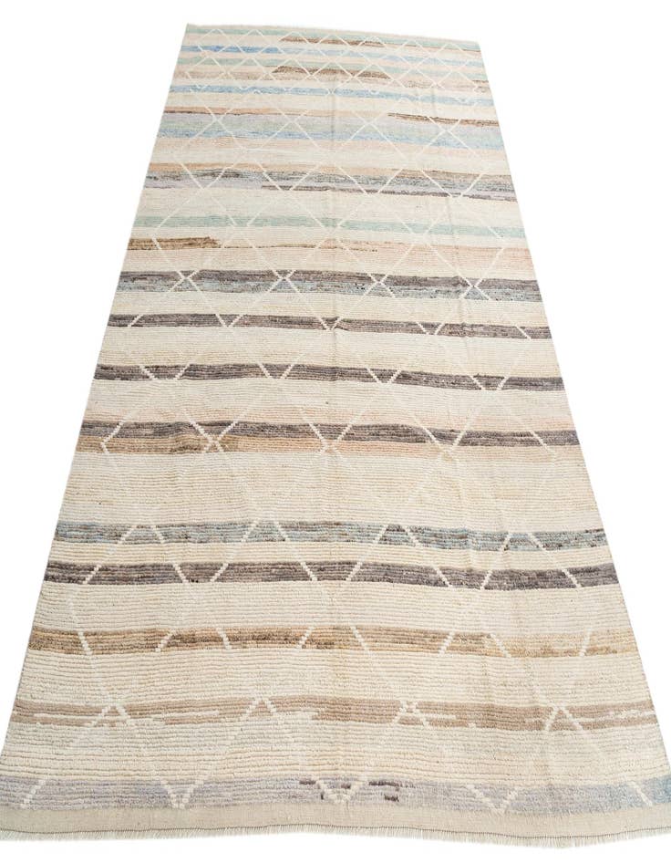 Detail image of 9' x 12' 7  Hand Knotted Moroccan Wool Rug