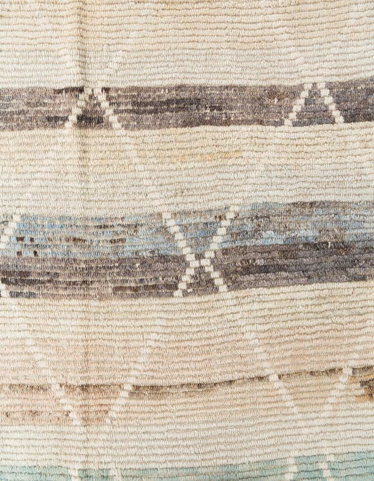 Detail image of 9' x 12' 7  Hand Knotted Moroccan Wool Rug