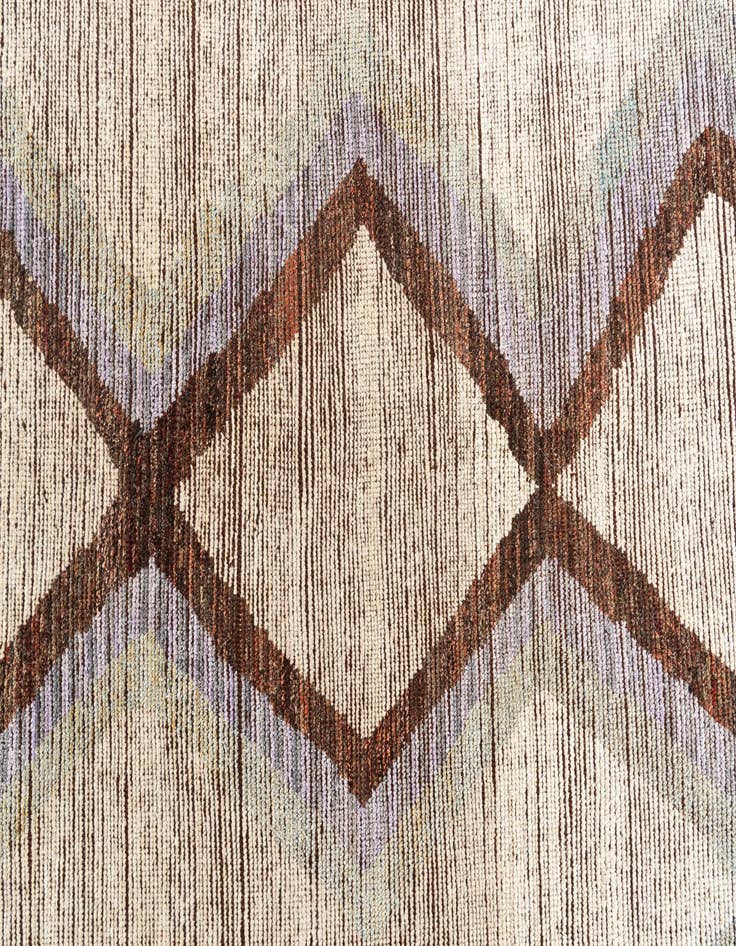 Detail image of 9' 5 x 12' 4  Hand Knotted Moroccan Wool Rug