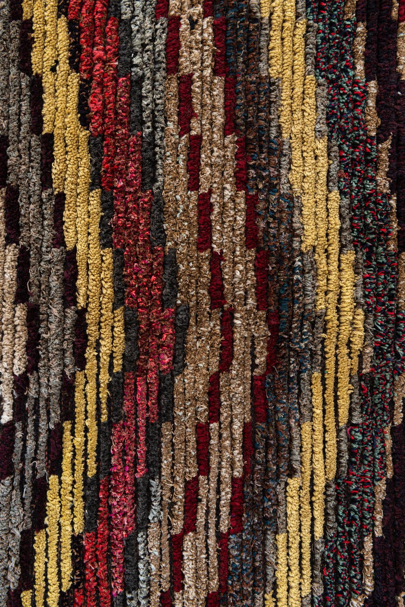 3' 10 x 5' 10 Hand Knotted Moroccan Wool Rug