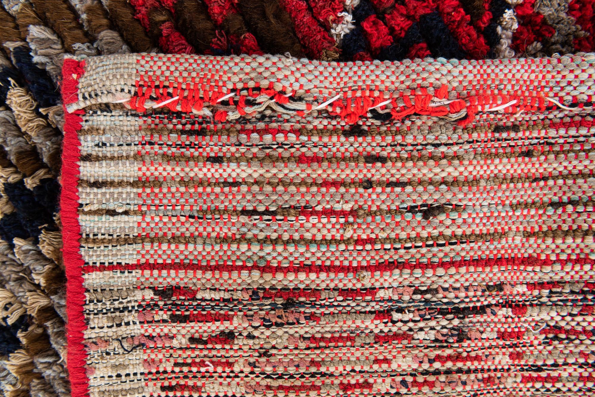 7' 8 x 9' 8 Hand Knotted Moroccan Wool Rug