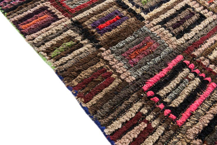 Detail image of 6' x 9' 10 Hand Knotted Moroccan Wool Rug