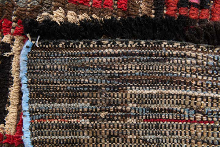 6' x 9' 10 Hand Knotted Moroccan Wool Rug