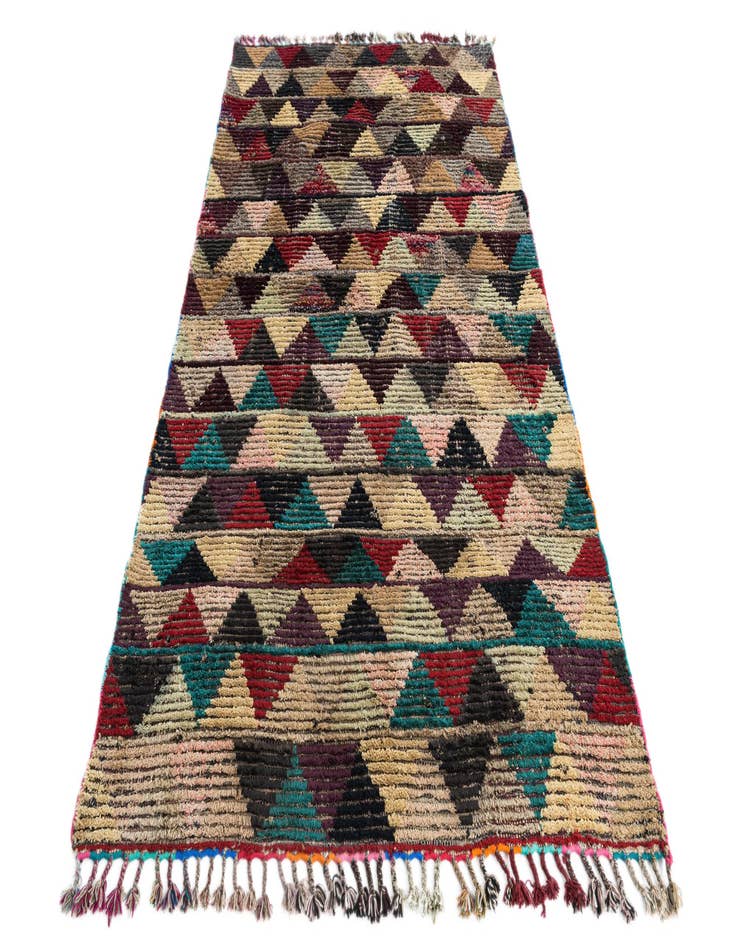 Detail image of 5' x 8' 5  Hand Knotted Moroccan Wool Rug