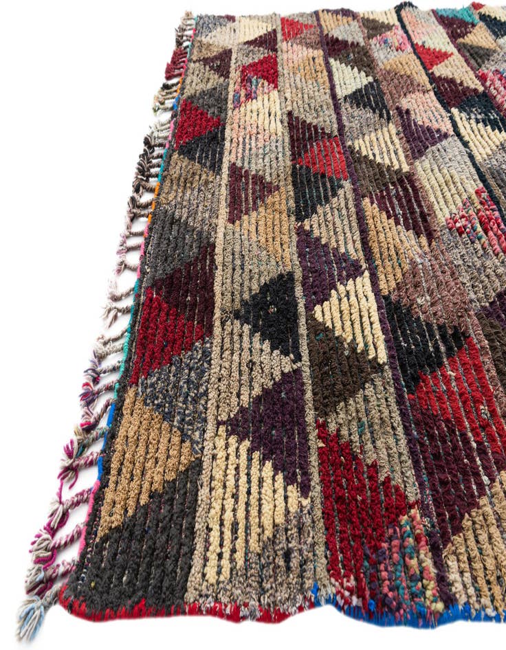 Detail image of 5' x 8' 5  Hand Knotted Moroccan Wool Rug