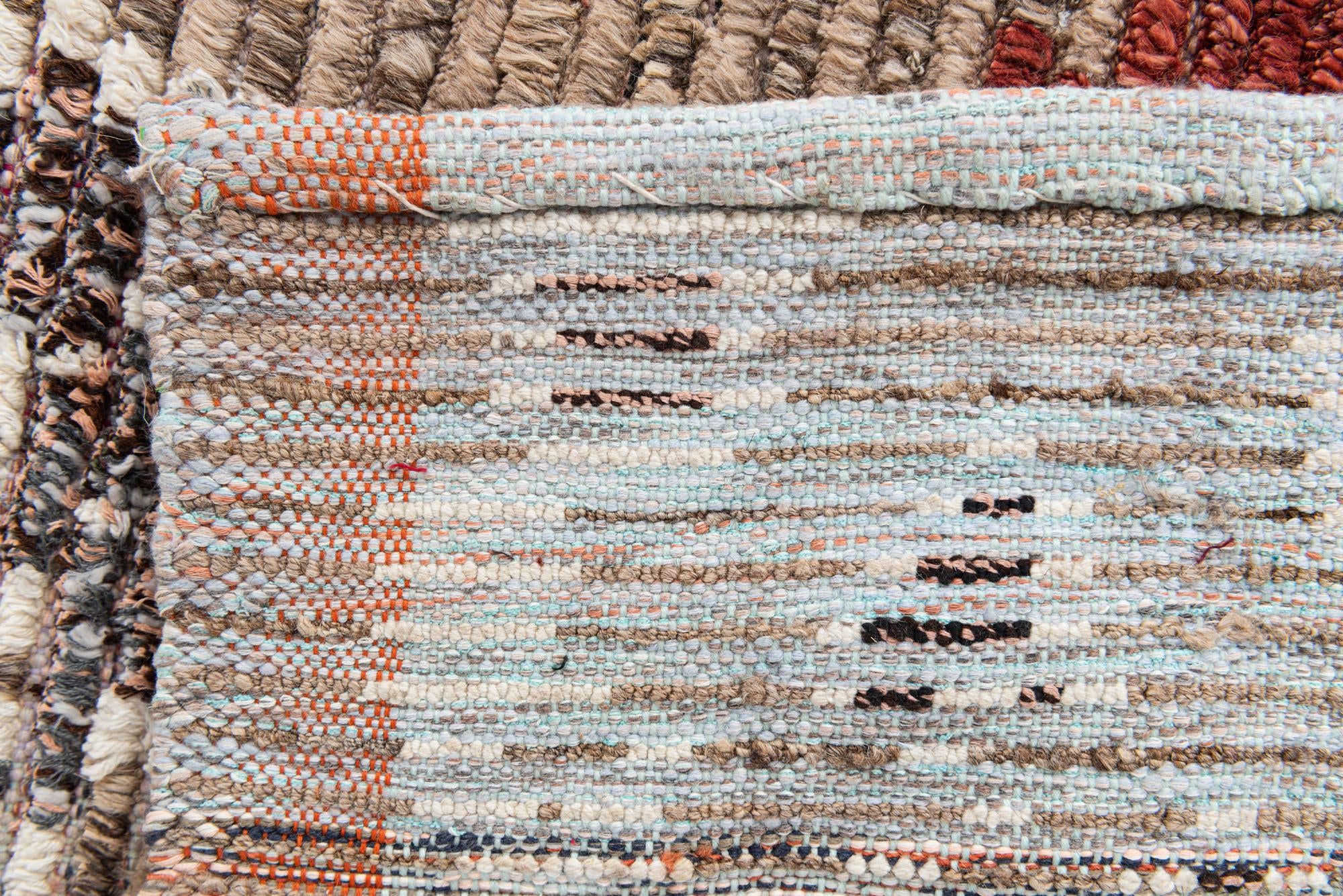 5' 2 x 7' 5 Hand Knotted Moroccan Wool Rug
