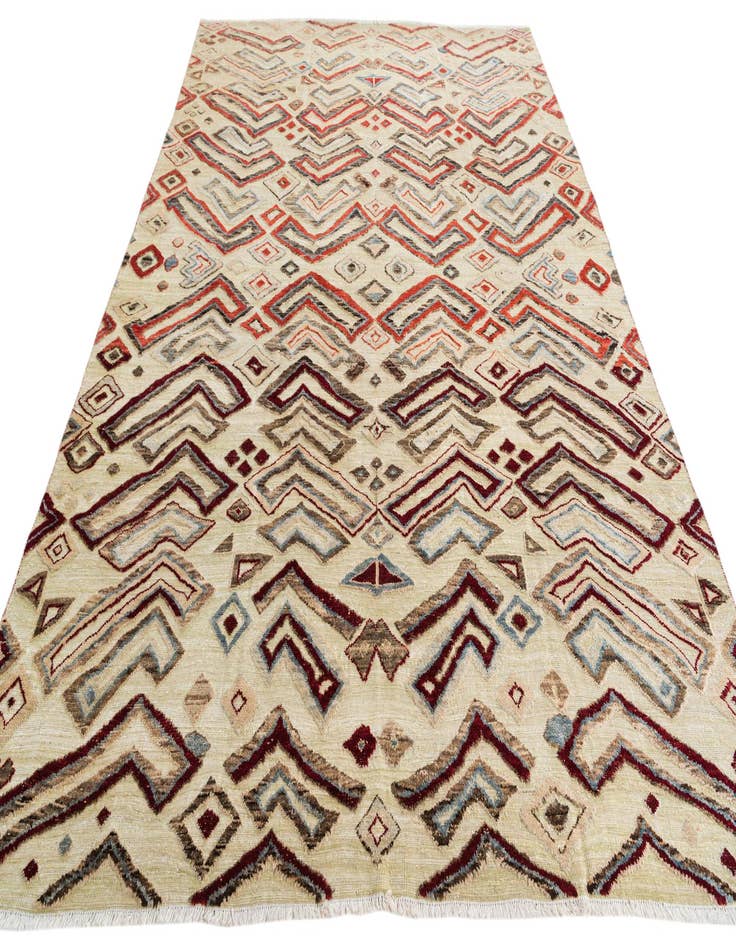 Detail image of 9' x 12' 2  Hand Knotted Moroccan Wool Rug