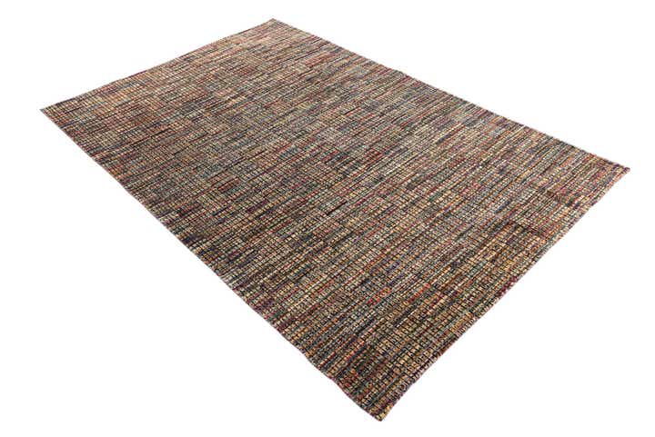 5' 4 x 7' 10 Hand Knotted Moroccan Wool Rug