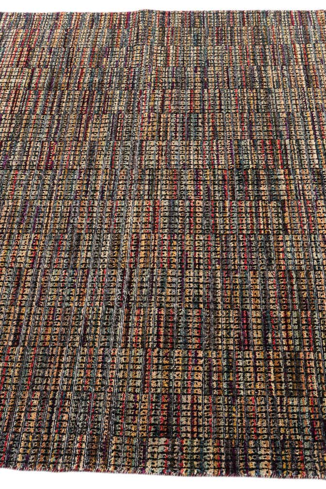 5' 4 x 7' 10 Hand Knotted Moroccan Wool Rug