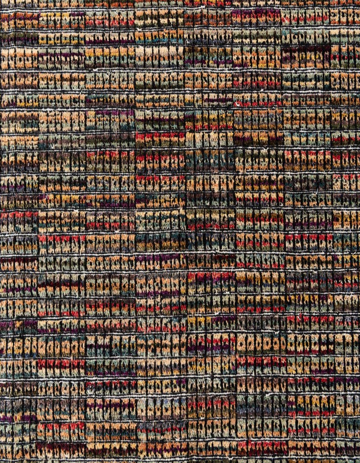 Detail image of 5' 4 x 7' 10  Hand Knotted Moroccan Wool Rug