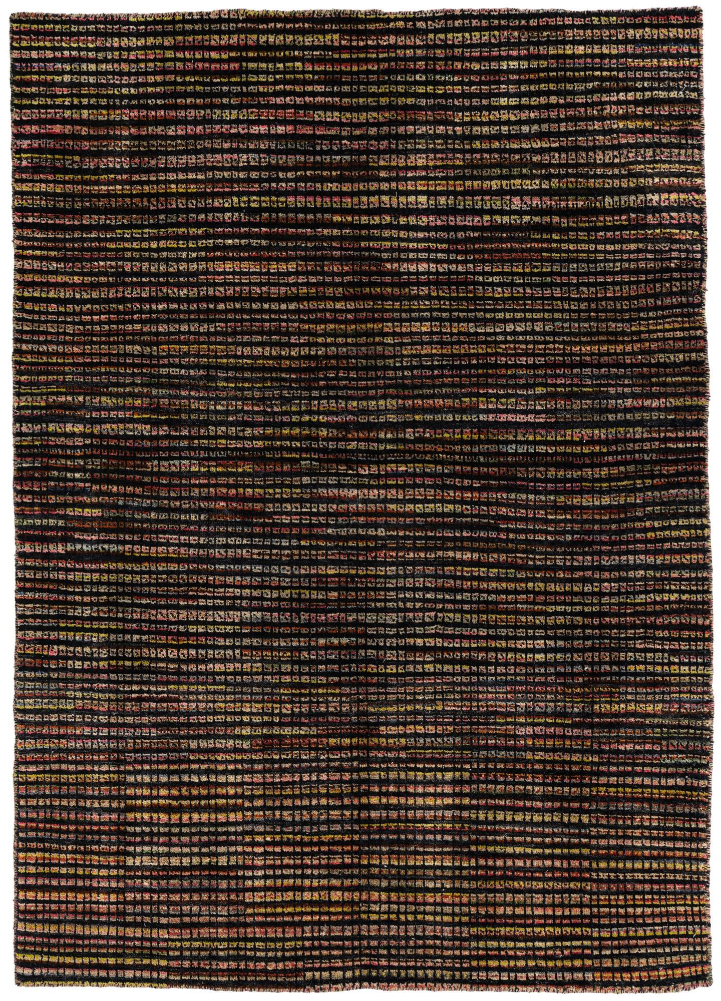 5' 2 x 7' 3 Hand Knotted Moroccan Wool Rug