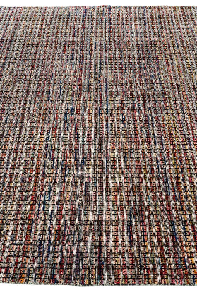 6' 3 x 9' 6 Hand Knotted Moroccan Wool Rug