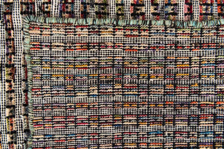 6' 3 x 9' 6 Hand Knotted Moroccan Wool Rug