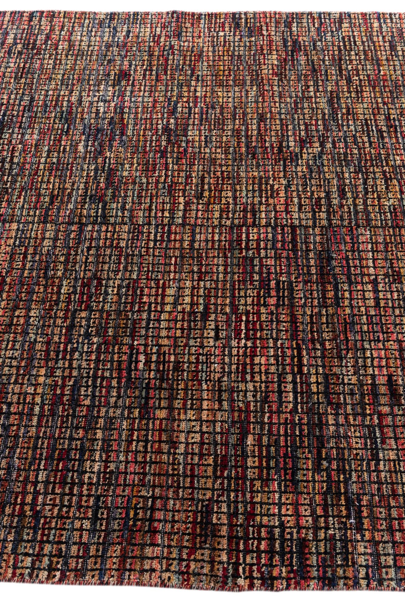 5' 4 x 8' Hand Knotted Moroccan Wool Rug