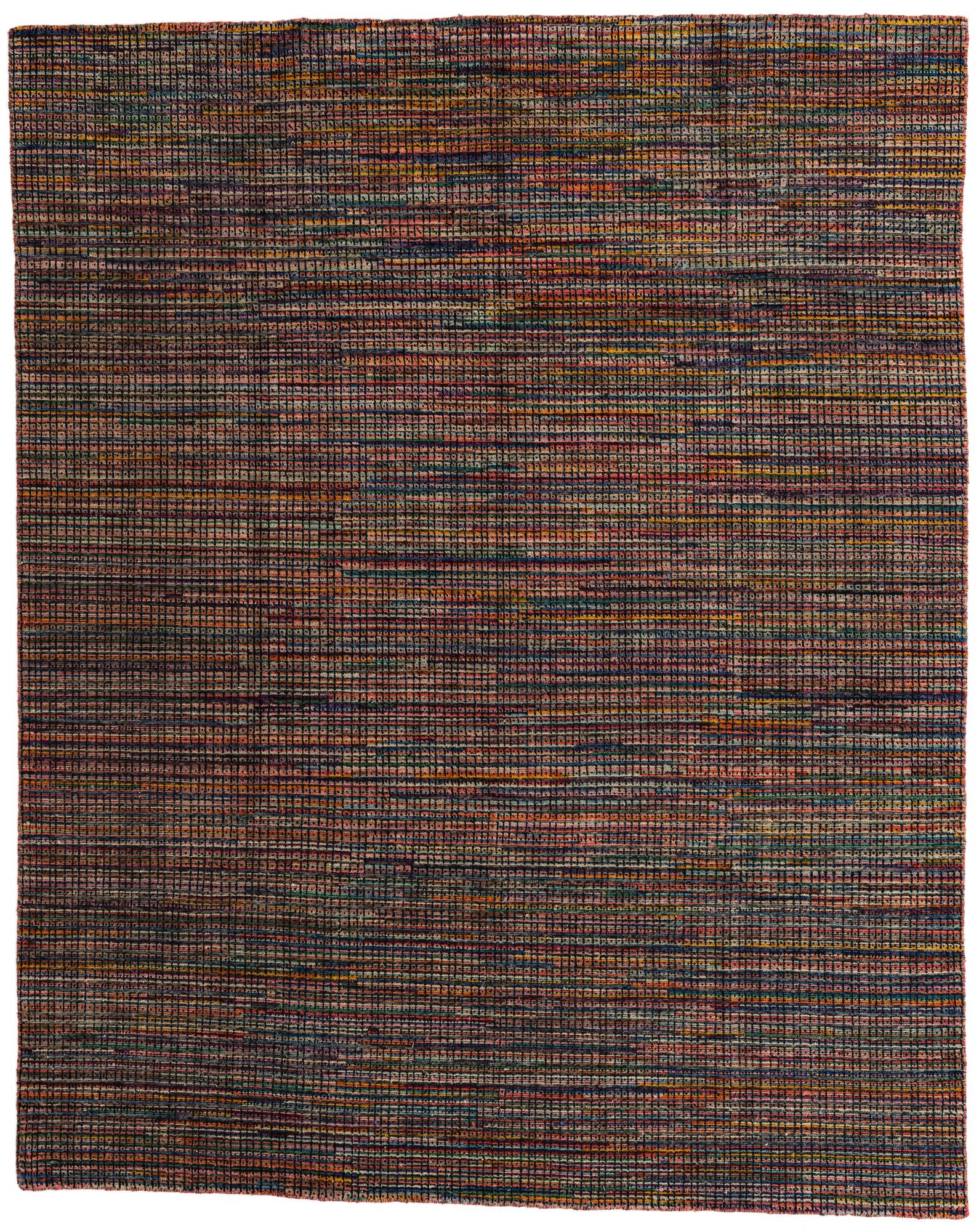 7' 10 x 9' 10 Hand Knotted Moroccan Wool Rug