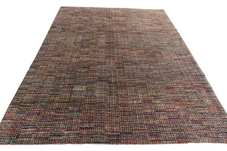 Detail image of 7' 10 x 10' 2 Hand Knotted Moroccan Wool Rug