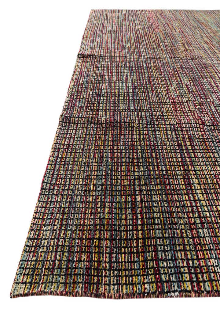 7' 9 x 10' 6 Hand Knotted Moroccan Wool Rug