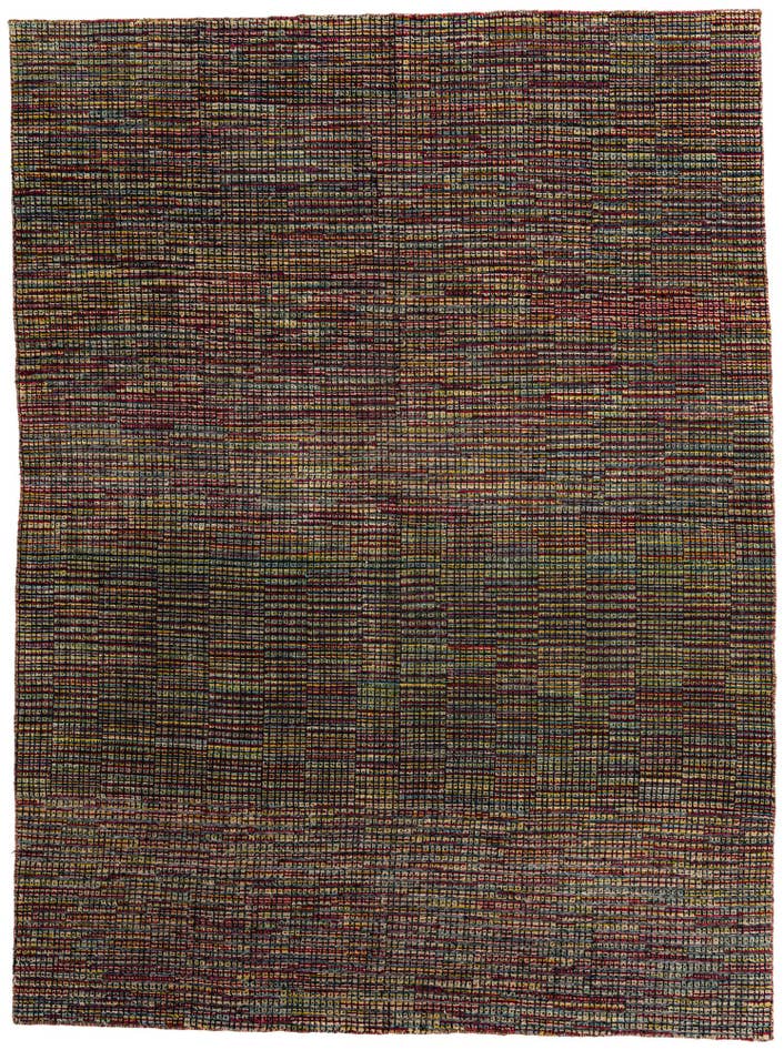 Detail image of 7' 9 x 10' 6 Hand Knotted Moroccan Wool Rug