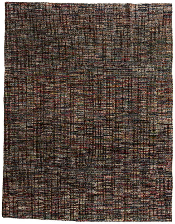 Detail image of 7' 8 x 10' 2 Hand Knotted Moroccan Wool Rug