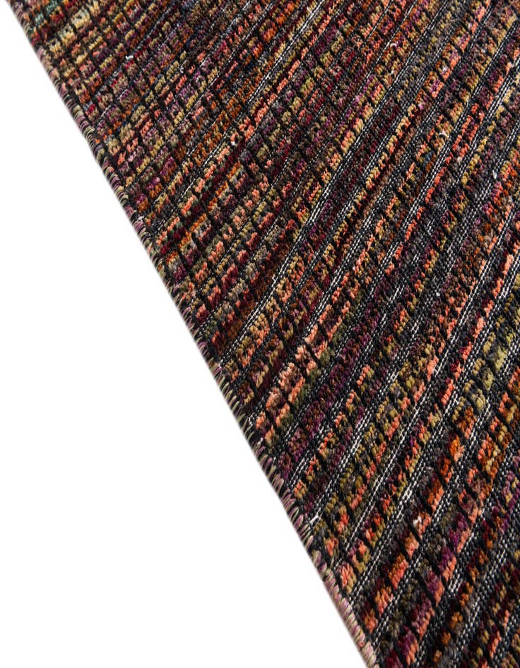 Detail image of 6' 4 x 10'  Hand Knotted Moroccan Wool Rug